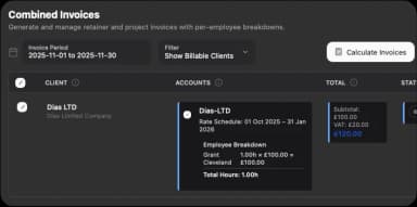 Automated Invoice Generation